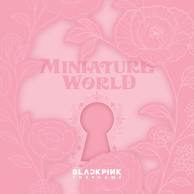 BLACKPINK - THE GAME PHOTOCARD COLLECTION 'BLACKPINK'S MINIATURE WORLD'