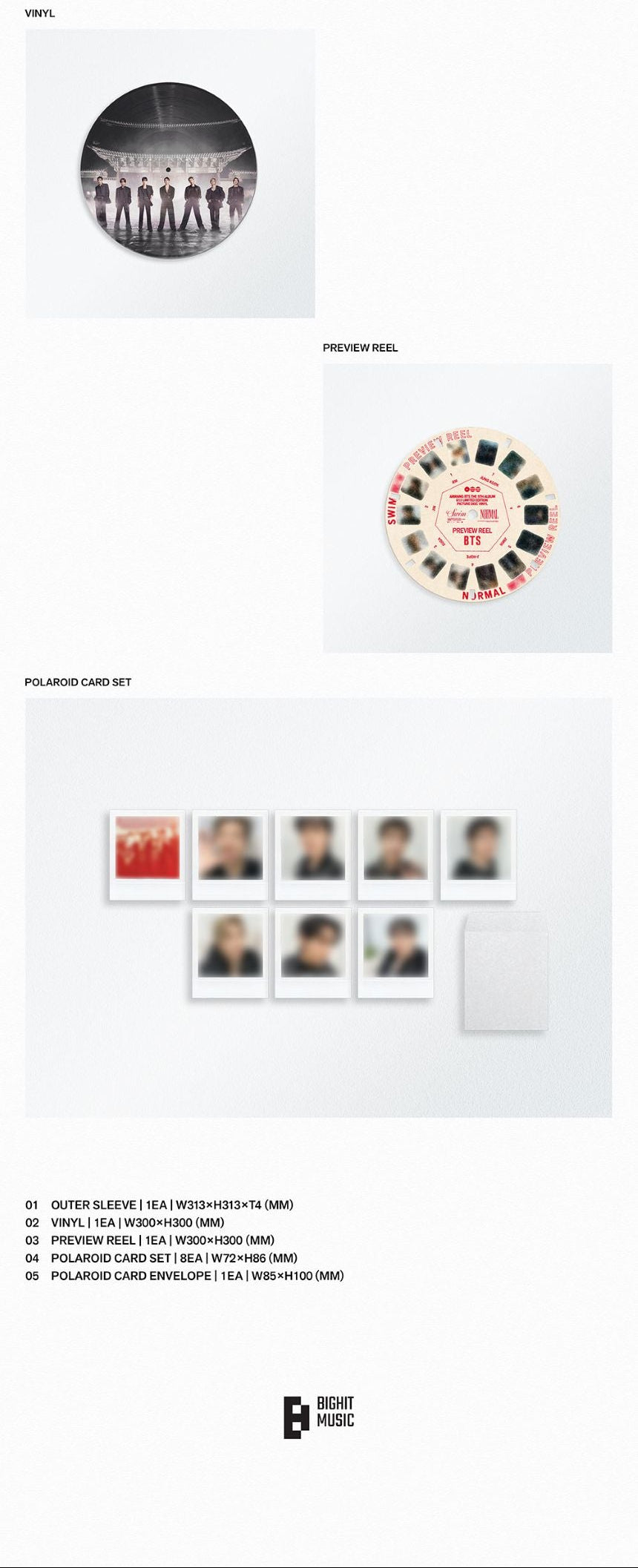 BTS - The 5th Album 'ARIRANG' (613 LIMITED EDITION PICTURE DISC VINYL)