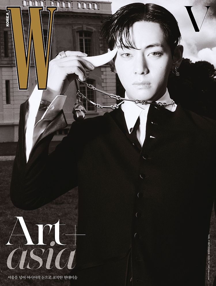 BTS - V - W KOREA MAGAZINE  - Vol.9 2025 - 'Art + asia', SEPTEMBER 2025