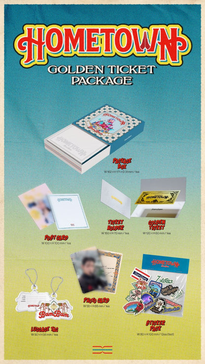 [PRE-ORDER] GOT7 - BamBam - EP Album 'HOMETOWN' (Thai Album)