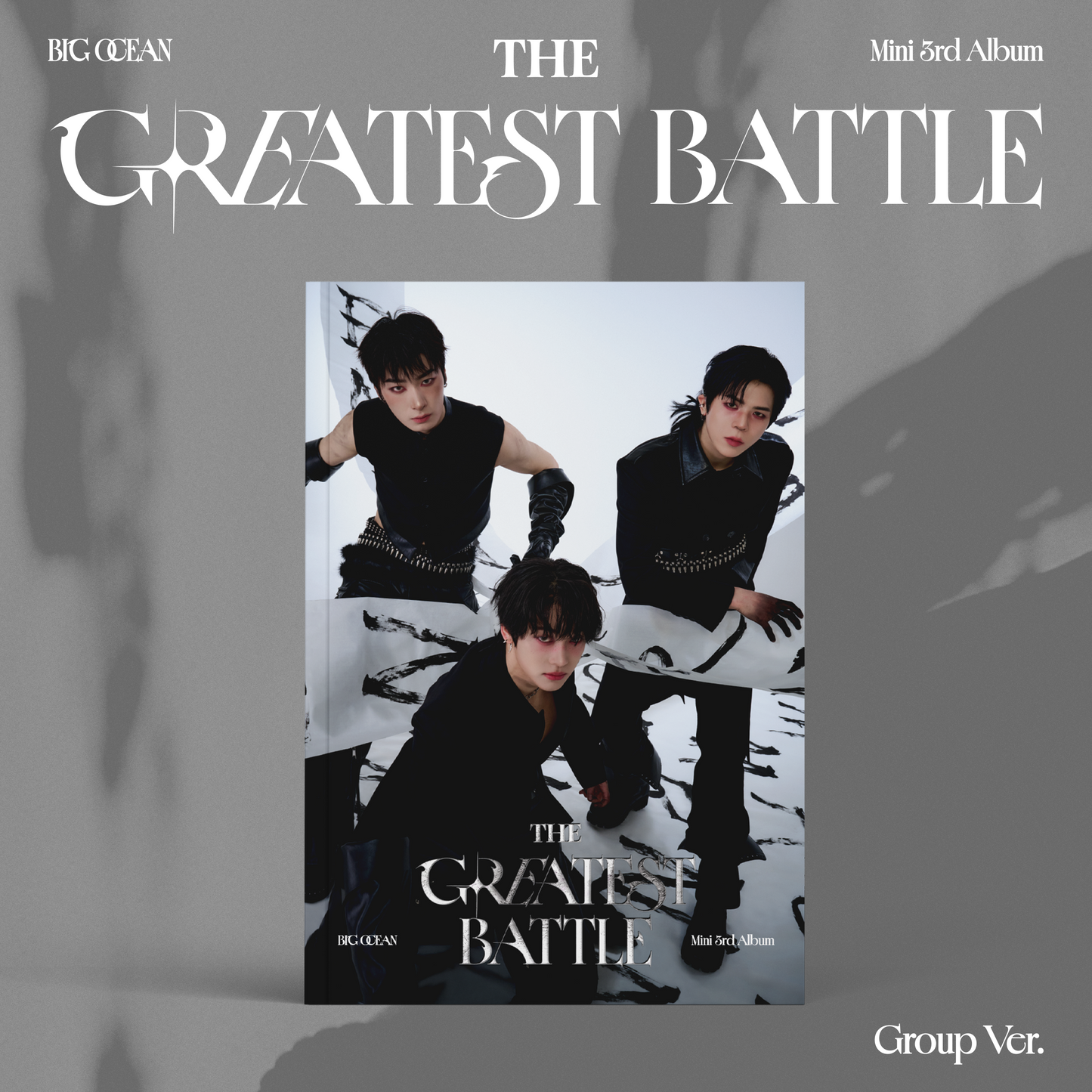 Big Ocean - 3rd Mini Album 'The Greatest Battle' (SPECIAL EDITION) Group Ver. + SPECIAL BENEFIT POB