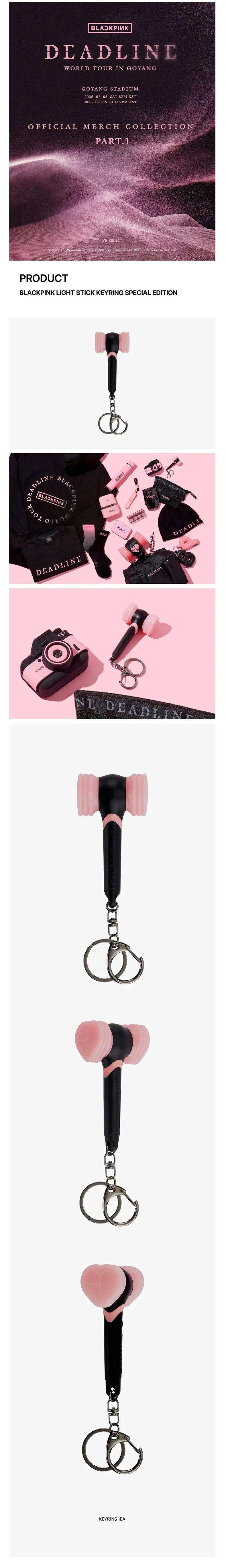 [PRE-ORDER] BLACKPINK - Offiicial Lightstick Keyring Special Edition