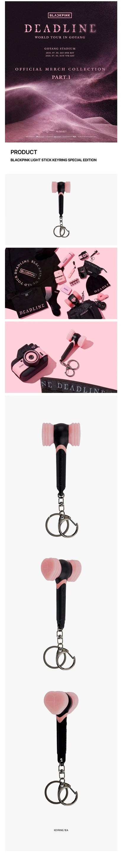 [PRE-ORDER] BLACKPINK - Offiicial Lightstick Keyring Special Edition