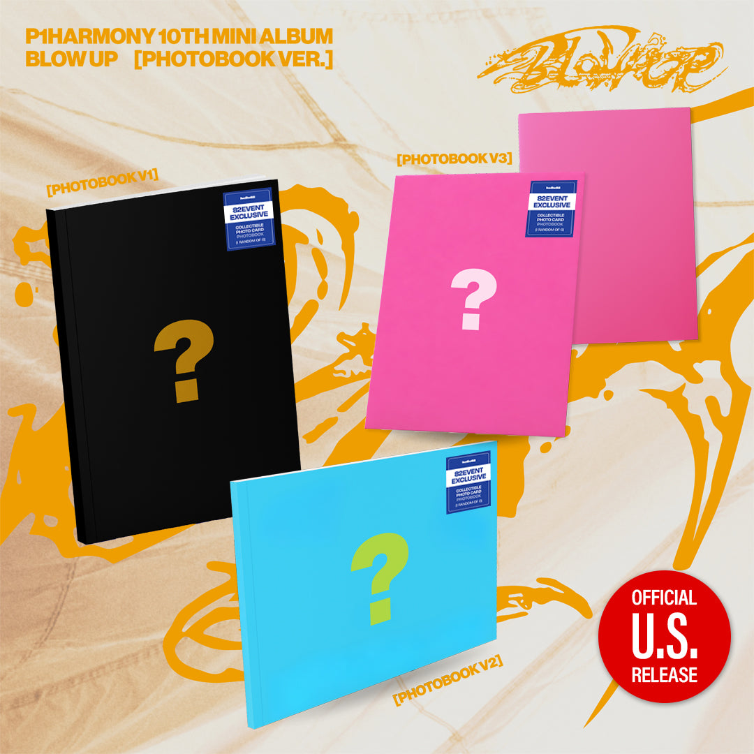 [PRE-ORDER] P1Harmony - 10th Mini Album 'BLOW UP' (Photobook ver.) - 82EVENT Exclusive