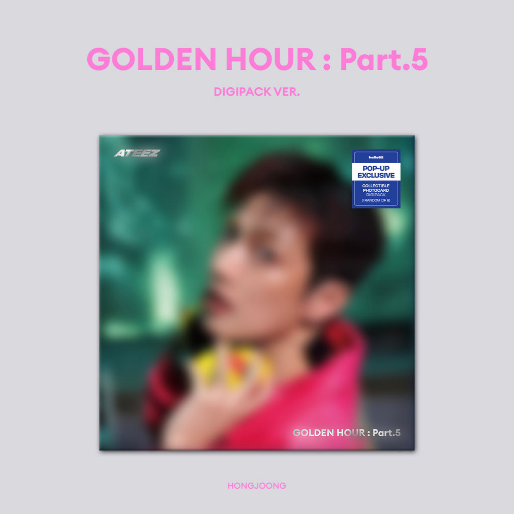 ATEEZ - 'GOLDEN HOUR : Part.5' (Member Digipack ver.) hello82 [POP-UP Exclusive]