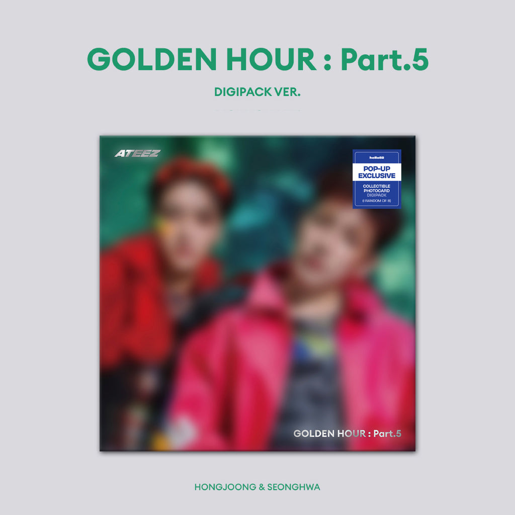 ATEEZ - 'GOLDEN HOUR : Part.5' (Unit Digipack ver.) hello82 [POP-UP Exclusive]