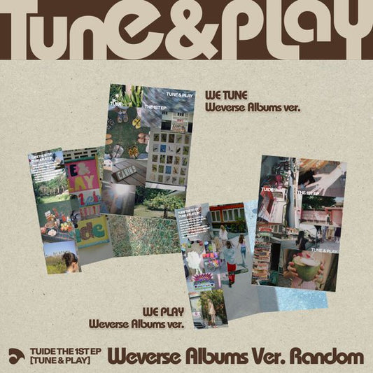 [PRE-ORDER] TUIDE - The 1st EP 'TUNE & PLAY' (Weverse Albums ver.)