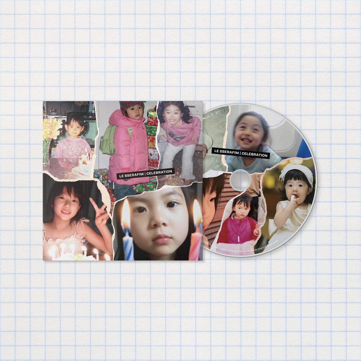 [PRE-ORDER] LE SSERAFIM - 'CELEBRATION' (Single CD)