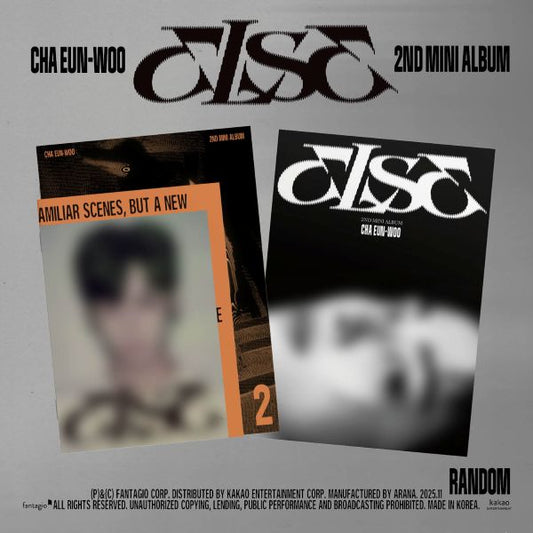 CHA EUN WOO - ASTRO - 2nd Mini Album 'ELSE' (Photobook ver.) + Apple Music Photocard POB