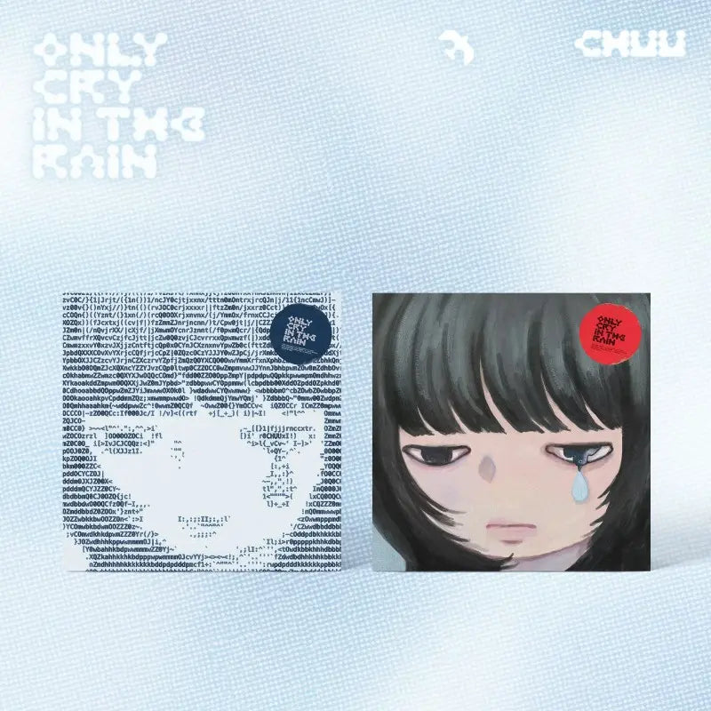 CHUU - 3rd Mini-Album 'Only cry in the rain' (Standard Version) + Apple Music POB Photocard