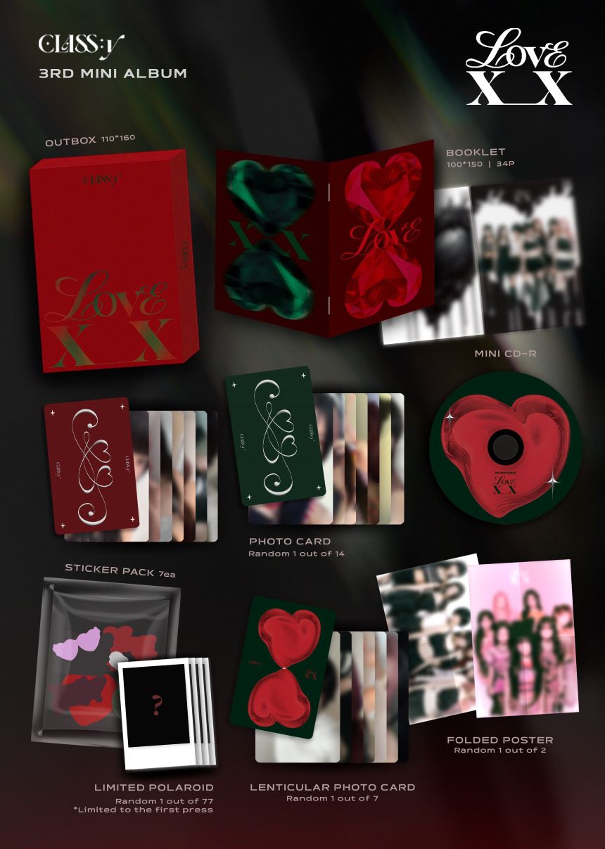 [PRE-ORDER] CLASS:y - 3rd Mini-Album 'LOVE XX'