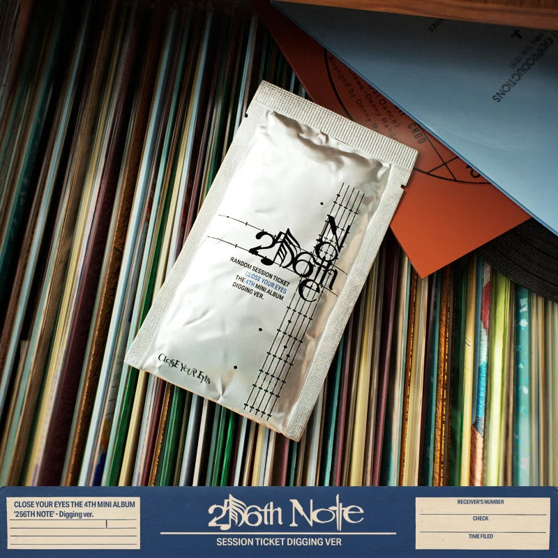 [PRE-ORDER] CLOSE YOUR EYES -  4th Mini Album '256th Note' (Digging ver.)