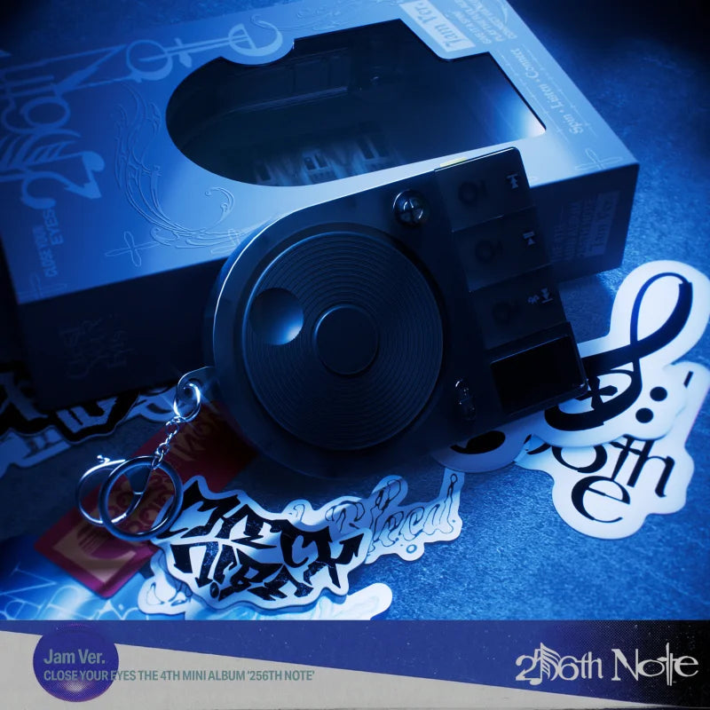 [PRE-ORDER] CLOSE YOUR EYES -  4th Mini Album '256th Note' (Jam ver.)