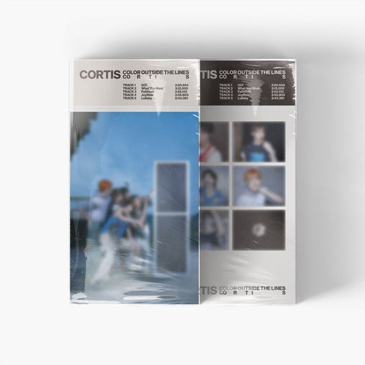 [PRE-ORDER] CORTIS - The 1st EP 'COLOR OUTSIDE THE LINES' (Weverse version) + Apple Music Polaroid PhotocardPOB