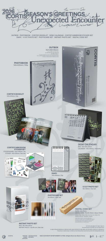 [PRE-ORDER] CORTIS - 2026 SEASON'S GREETINGS 'Unexpected Encounter'