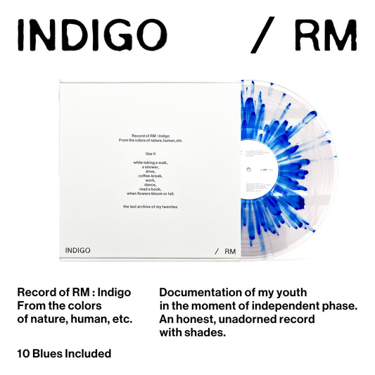 BTS - RM - 1st Single 'Indigo' (Vinyl LP)