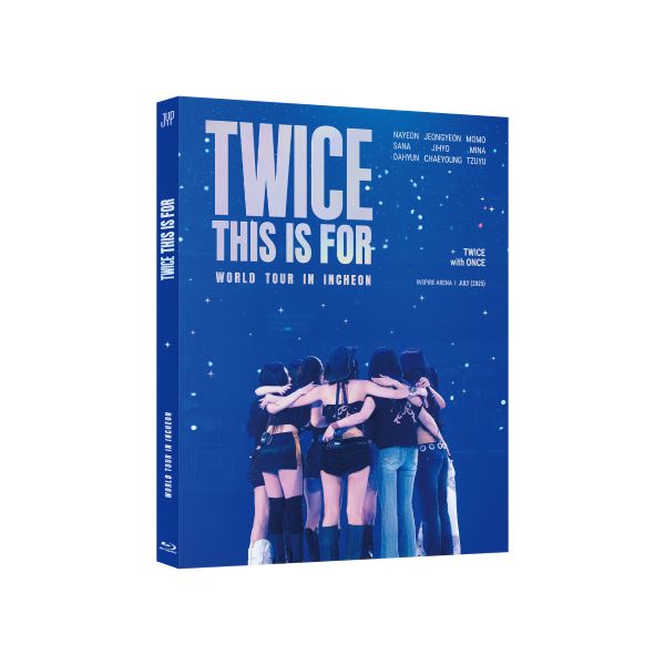 TWICE - 'THIS IS FOR' WORLD TOUR IN INCHEON Blu-Ray + Ticket POB