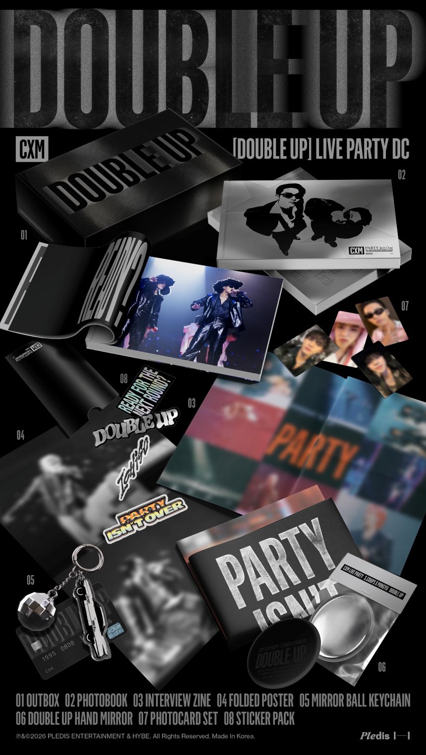 [PRE-ORDER] SEVENTEEN - CxM - [DOUBLE UP] LIVE PARTY DC