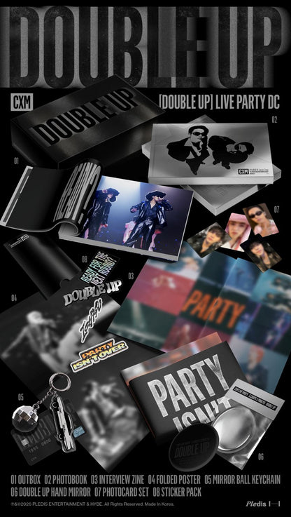 [PRE-ORDER] SEVENTEEN - CxM - [DOUBLE UP] LIVE PARTY DC
