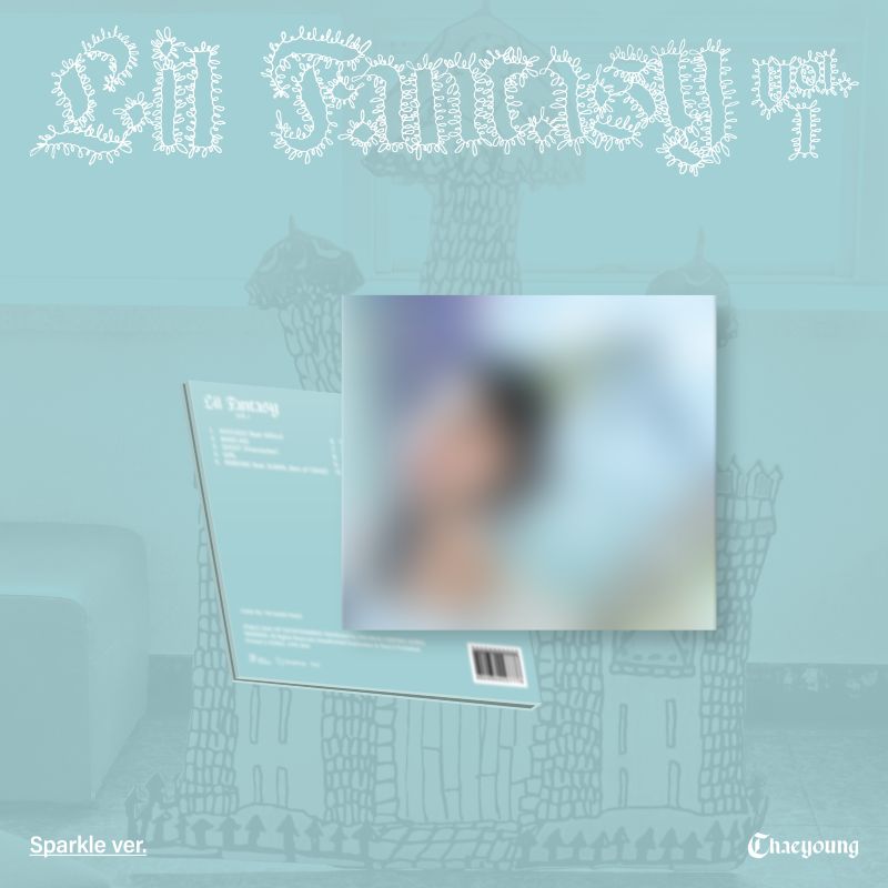 TWICE - Chaeyoung - 1st Album 'LIL FANTASY vol.1' (Sparkle Version) + Apple Music Photocard POB