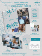 ALPHA DRIVE ONE - 2nd Mini Album 'UNBREAKABLE : 少年BEAST' (Calendar Ver.)