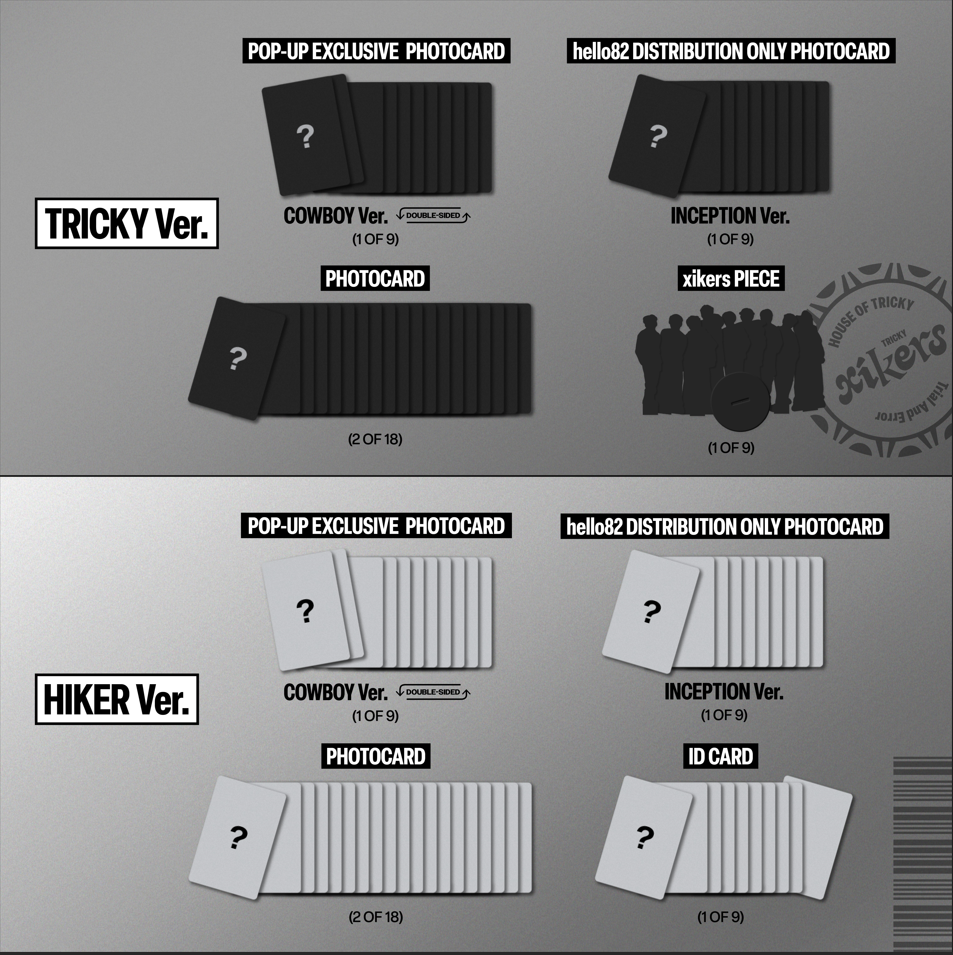 xikers - 3rd Mini-Album 'HOUSE OF TRICKY: Trial and Error' (US Version) (Pop-up Exclusive)