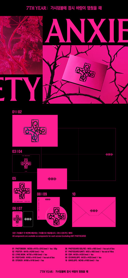 [PRE-ORDER] TXT - '7TH YEAR: A Moment of Stillness in the Thorns' (Standard ver.) [RANDOM MEMBER SIGNED]