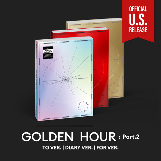 ATEEZ 에이티즈 - 'GOLDEN HOUR : Part 2' (Photobook Version) (US Pop-up Exclusive)