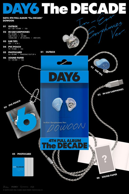 DAY6 - 4th Full Album 'THE DECADE' (Earphone Version)