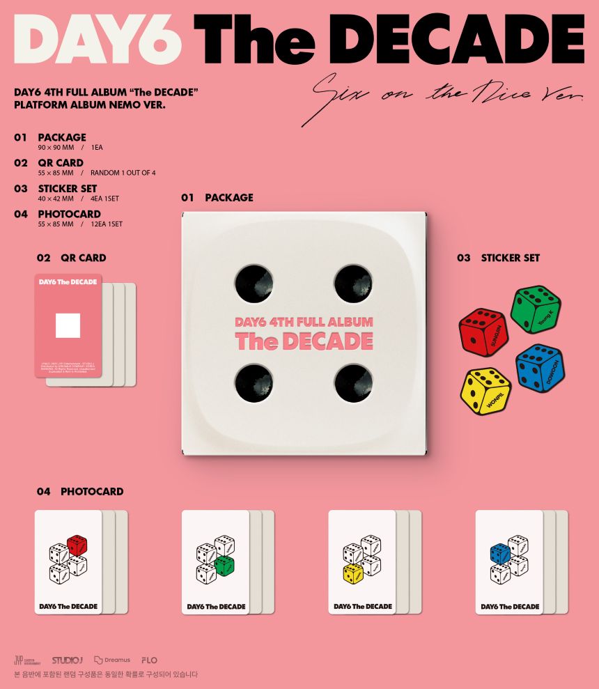 [PRE-ORDER] DAY6 - 4th Full Album 'THE DECADE' (Platform Version)