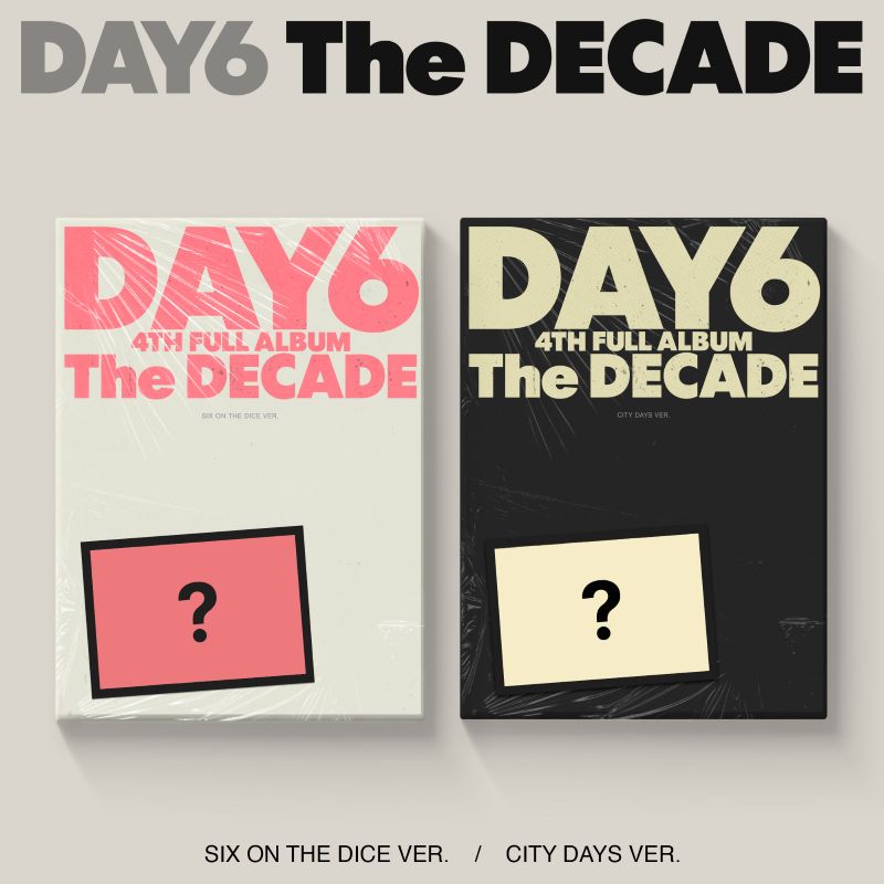 [PRE-ORDER] DAY6 - 4th Full Album 'THE DECADE' (Standard Version) + Apple Music Photocard POB