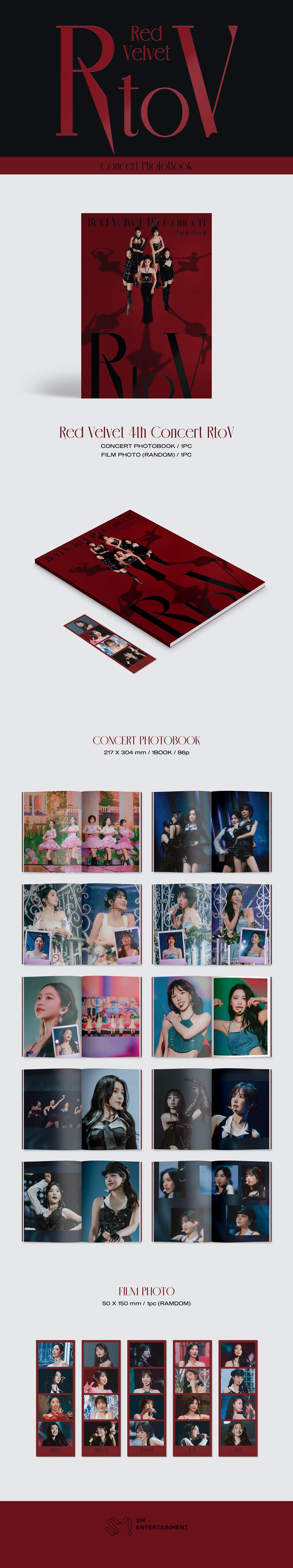 Red Velvet - 4th Concert 'R to V' Photobook