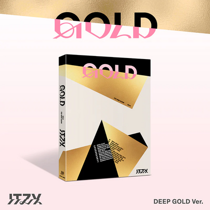 ITZY - 2nd Album 'GOLD' (Standard Version) + Soundwave POB Photocard