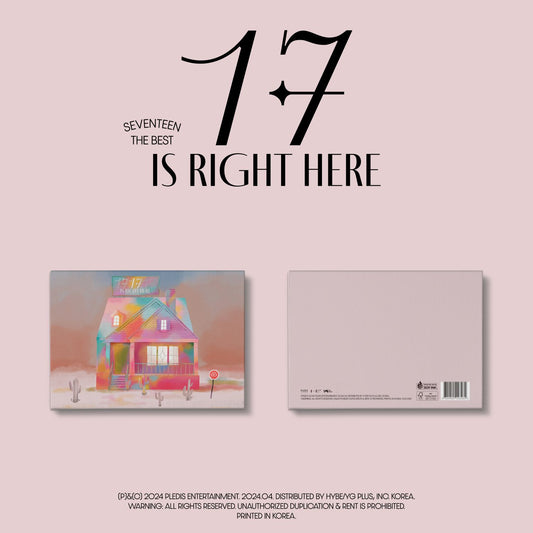 [PRE-ORDER] Seventeen - THE BEST ALBUM ‘17 IS RIGHT HERE’ (Deluxe Version)