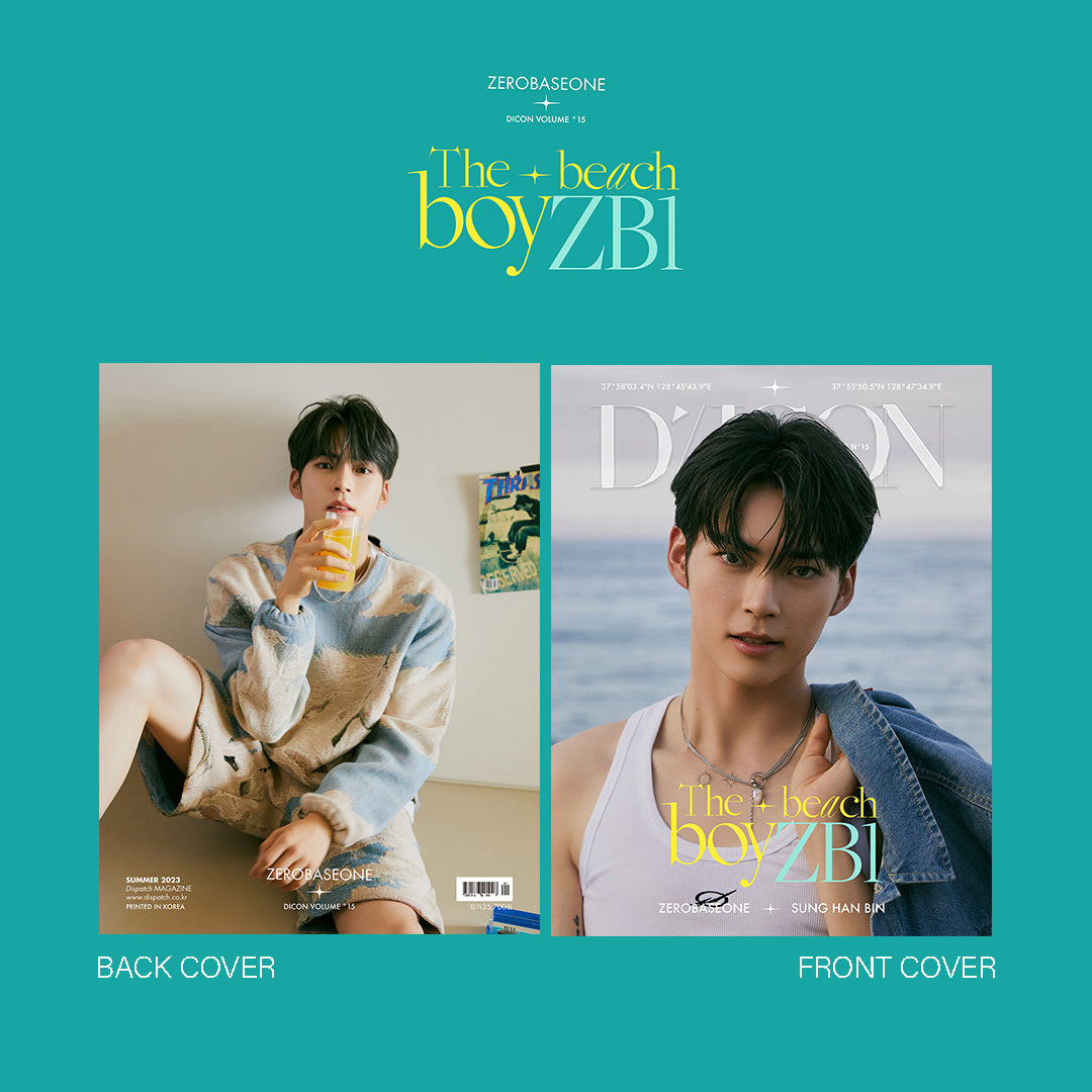 ZEROBASEONE - DICON VOLUME N°15 'The beach boy ZB1' (Member Version)
