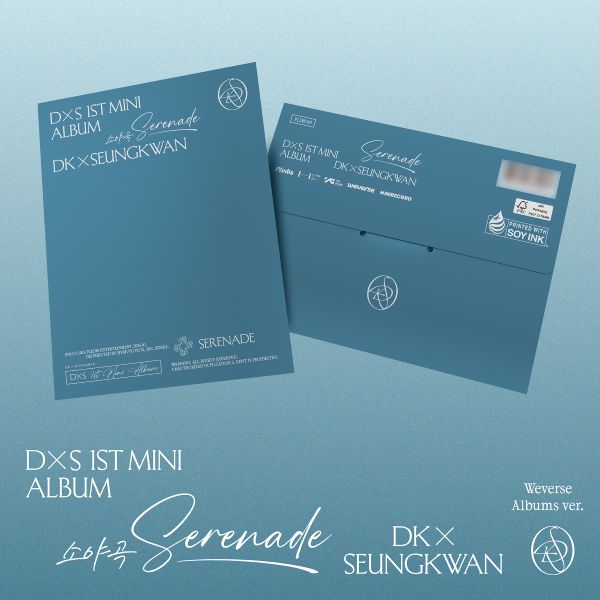 [PRE-ORDER] Seventeen - DK X SEUNGKWAN - 1st Mini Album 'SERENADE' (Weverse Albums ver.)+ Apple Music POB