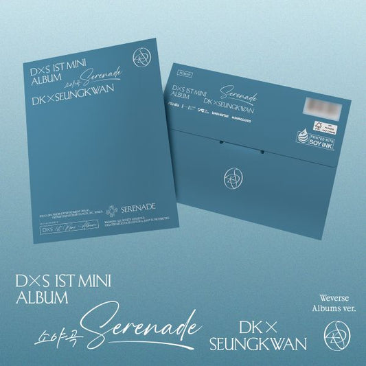 [PRE-ORDER] Seventeen - DK X SEUNGKWAN - 1st Mini Album 'SERENADE' (Weverse Albums ver.)+ Apple Music POB
