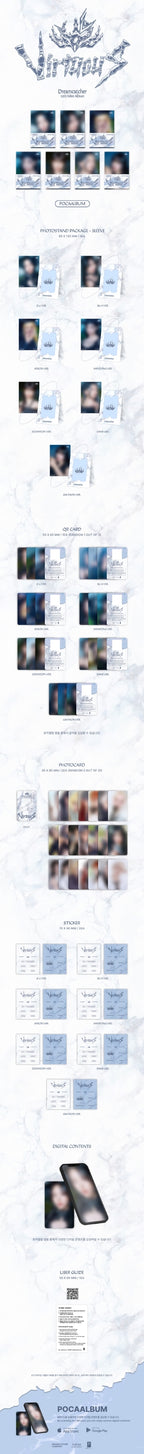 [FINAL SALE] Dreamcatcher 드림캐쳐 - 10th Mini-Album ‘VirtuouS’ (POCA ALBUM Version)