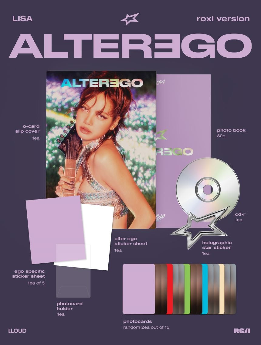 [PRE-ORDER] BLACKPINK - LISA - 'Alter Ego' (Photobook Version)