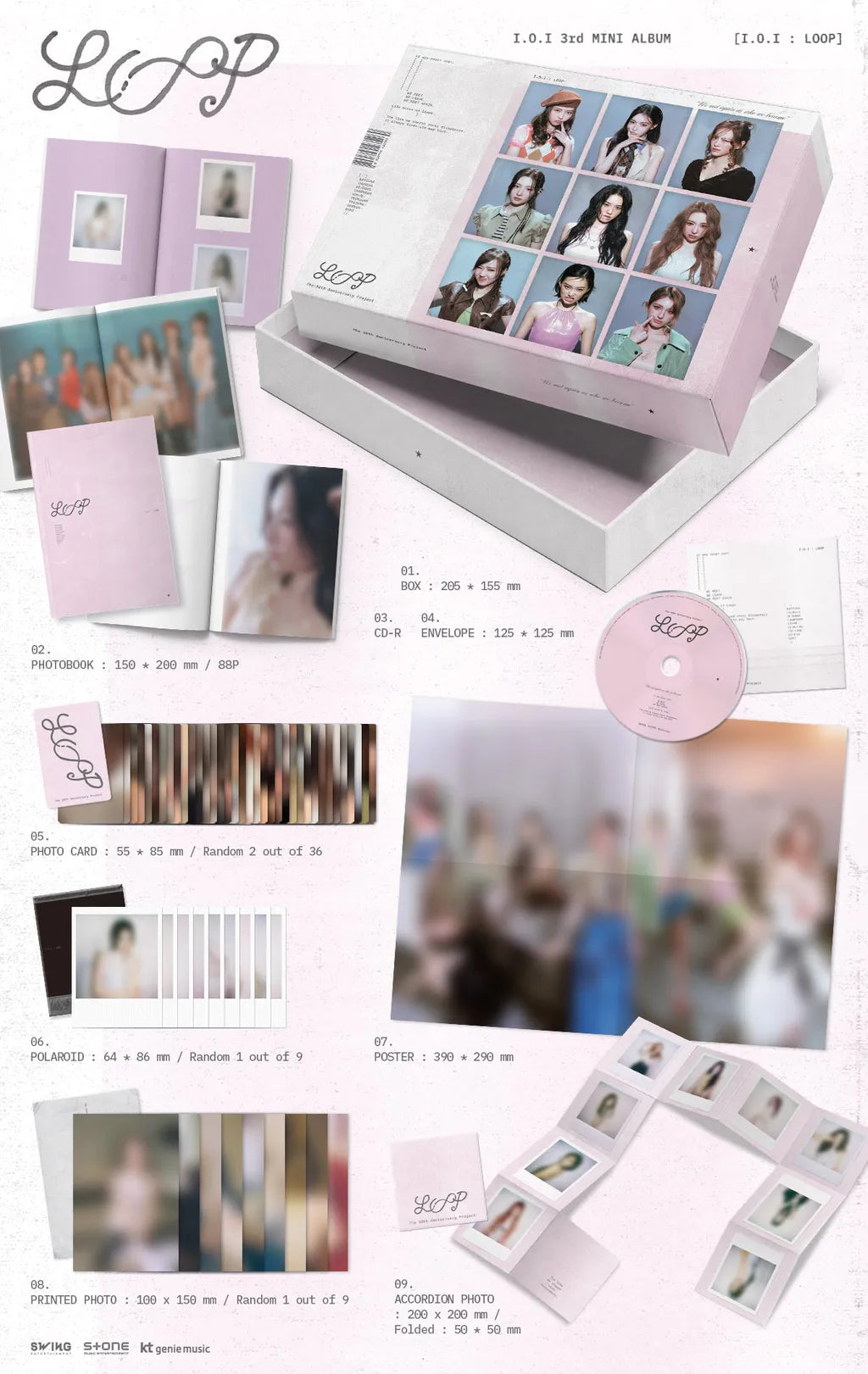 I.O.I - 3rd Mini Album 'I.O.I: LOOP'