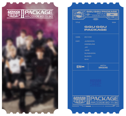 ENHYPEN - 2024 GGU GGU Package + Original Ticket POB