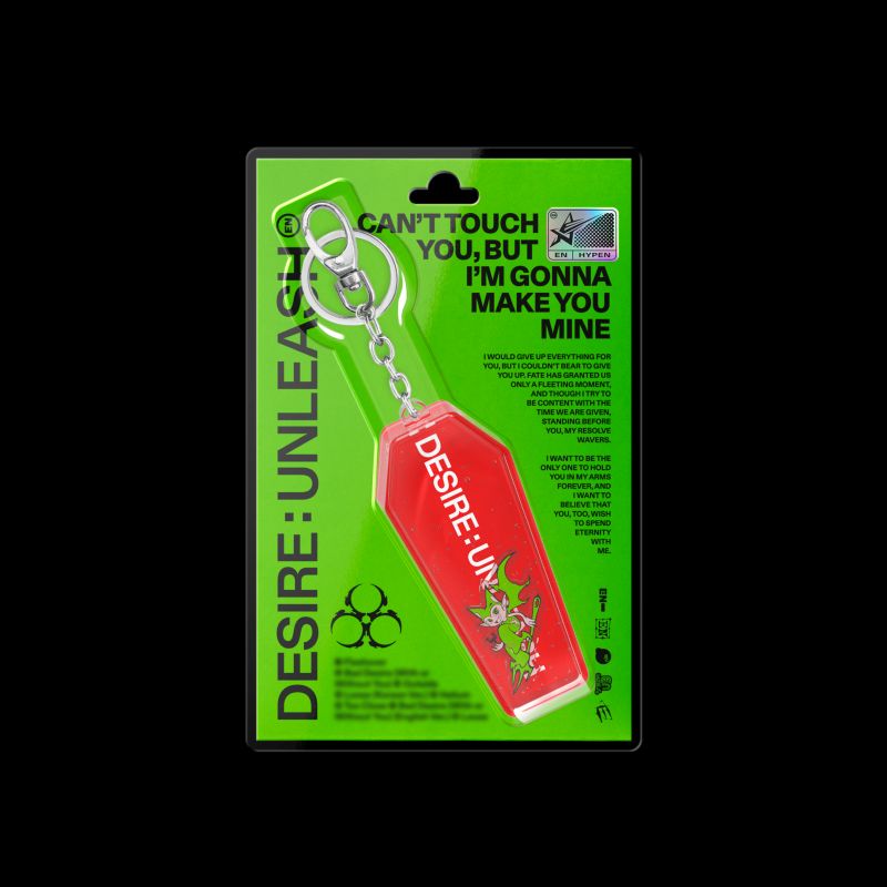 ENHYPEN - 6th Mini Album 'DESIRE: UNLEASH' (KEYRING ver.)