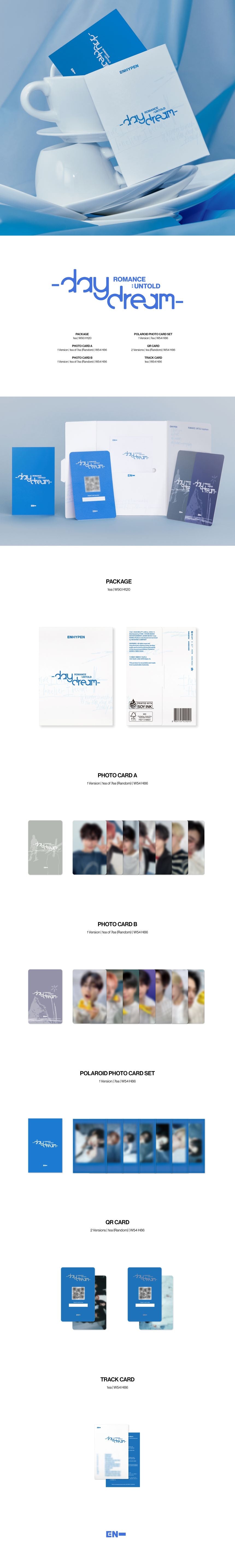 ENHYPEN - 'ROMANCE : UNTOLD -daydream-' (Weverse Albums Version)