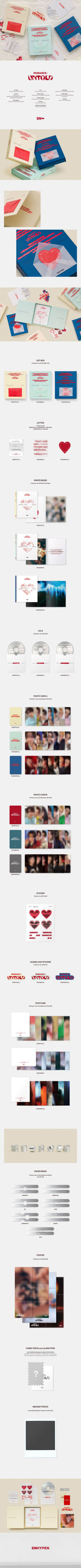 ENHYPEN - 2nd Studio Album 'ROMANCE : UNTOLD'