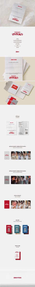 ENHYPEN - 'ROMANCE : UNTOLD' (Weverse Albums Version)