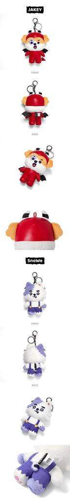 [PRE-ORDER] ENHYPEN - SPOOKY ENCHIN OFFICIAL MD - Plush Keyring