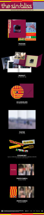 [PRE-ORDER] ENHYPEN - 8th Mini Album 'THE SIN : BLISS' (Standard Ver.) + Weverse POB