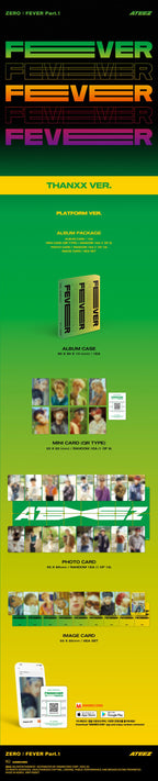 ATEEZ 에이티즈 - 5th Mini-Album 'ZERO: FEVER Part. 1' (Platform Version)