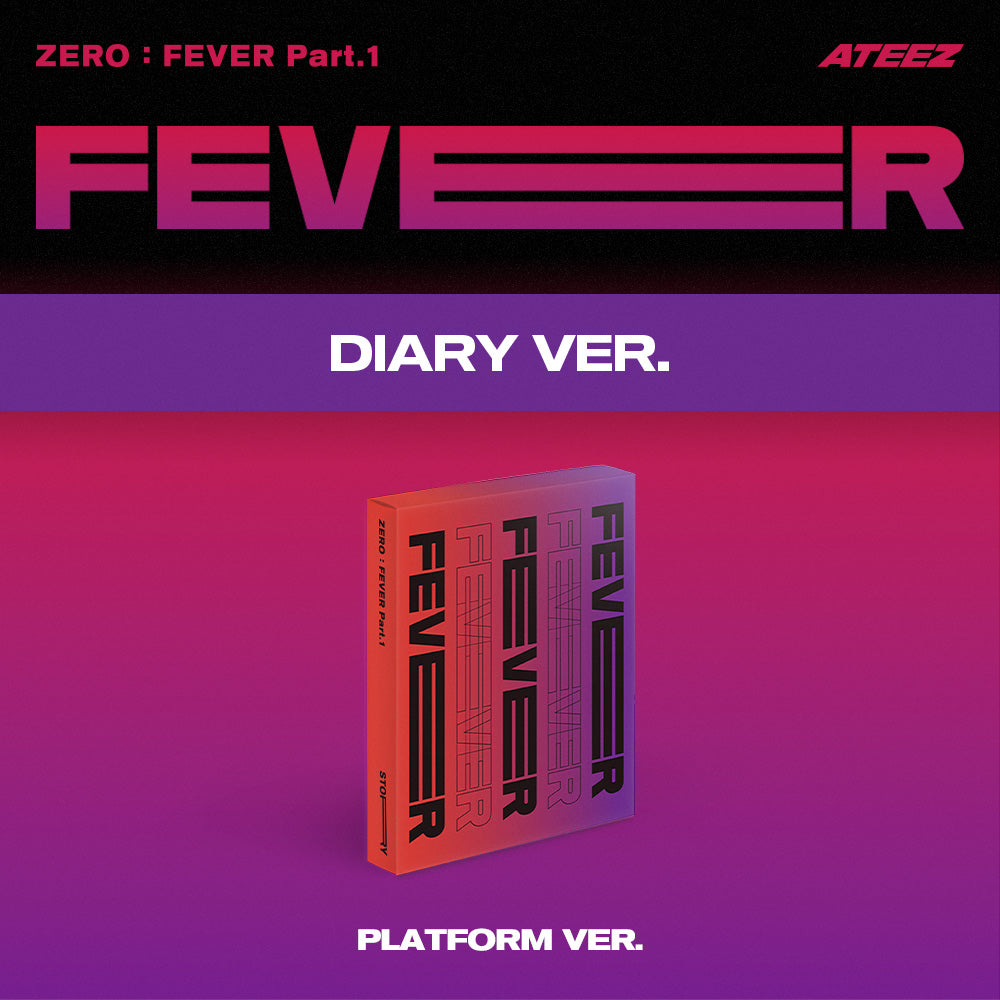ATEEZ 에이티즈 - 5th Mini-Album 'ZERO: FEVER Part. 1' (Platform Version)