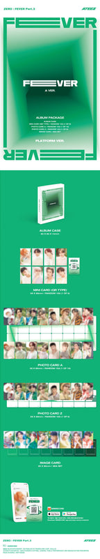 ATEEZ 에이티즈 - 7th Mini-Album 'ZERO: FEVER Part. 3' (Platform Version)
